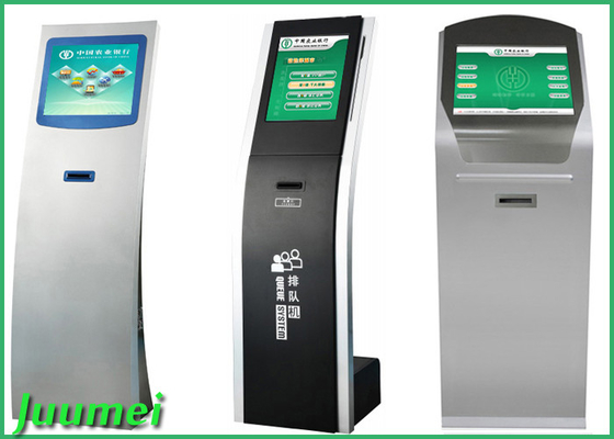 China 17 Inch High Quality Automatic Queue Ticket Dispenser Machine Press Queue supplier