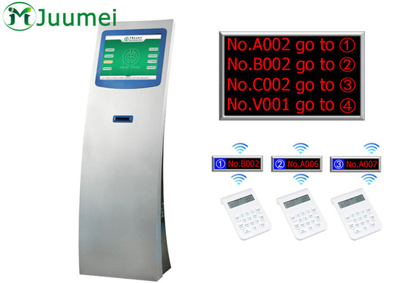 China Multiple Multifunction Queue Ticket System Machine Juumei Wireless supplier