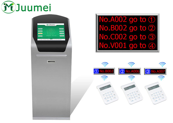 China Waiting Queue Management System Ticket Dispenser / Wireless Queuing System supplier