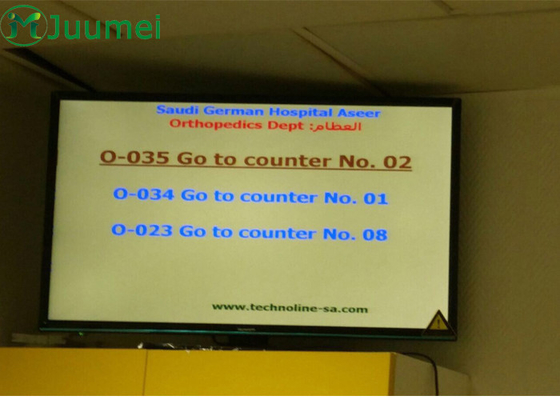 China 42 Inch Queue Display System / Commercial Wireless Calling System supplier