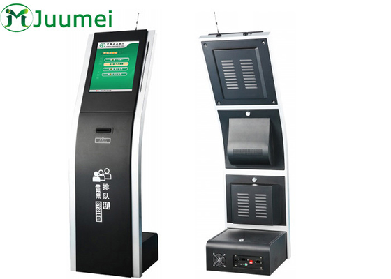 China 22 Inch Touch Screen Number Calling System Paging Steel Cabinet supplier