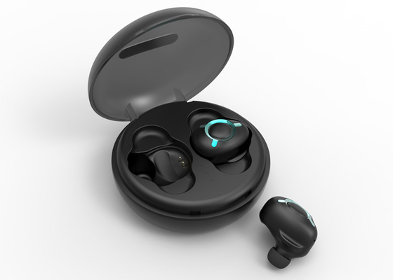 China Mini Twins TWS Bluetooth Headset , Wireless Bluetooth Stereo Earbuds With Charging Cases supplier