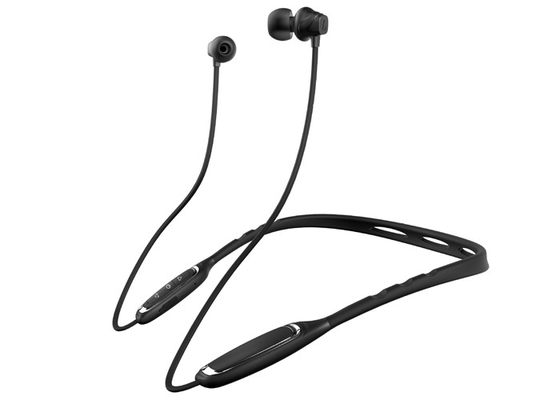 China Portable Wireless Bluetooth Noise Cancelling Earbuds , Wireless Neckband Headphones With Mic supplier
