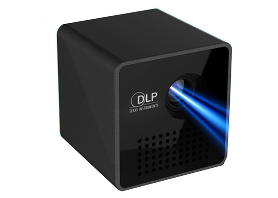 China Portable HD DLP Projector Black Mini WIFI Projector / 1080p Smart Micro Projector supplier