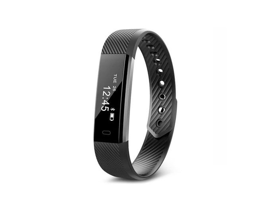 China ID115 Sports Smart Bluetooth Wristband / Bluetooth Wrist Smart Bracelet Heart Rate Monitor supplier