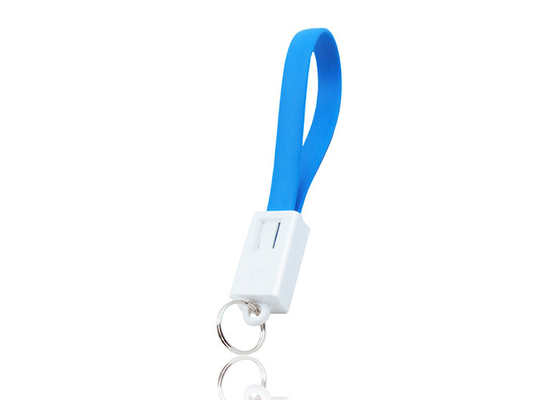 China Creative Gift  Mobile USB Cable Type C Charging Cable 2 In 1 Keychain Data Cable supplier
