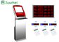 Digital Signage Queue Ticket Dispenser Machine Led Counter Display supplier