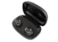 Black True Wireless In Ear Earbuds / Noise Cancelling Wireless Bluetooth Earphones supplier