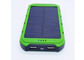 8000mah Portable Solar Power Bank , Waterproof Portable Charger For Mobile Phone supplier
