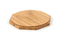 Ultra Thin QI Wireless Charger , Bamboo QI Wireless Charger OEM Available supplier