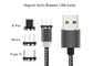Phone Accessories Mobile USB Cable Micro Braided 3 In 1 USB Charging Cable supplier