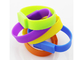 Portable Silicone Bracelet USB Flash Drive Colorful With Customized Logo supplier