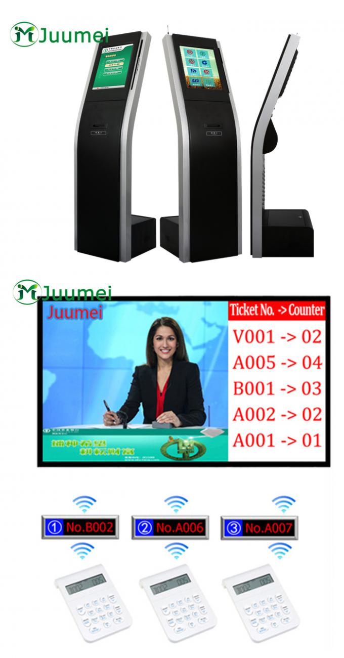 Flcd Digital Signage Display Wireless Calling System With 42" Screen