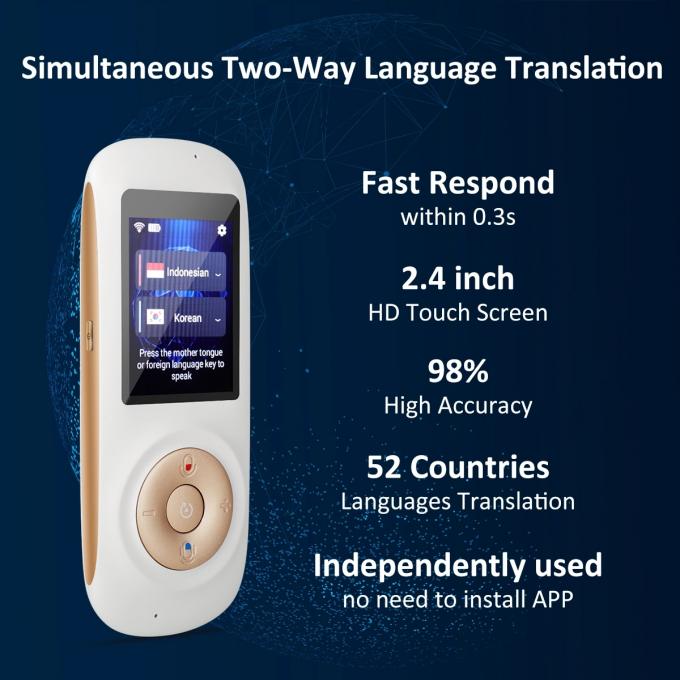 Portable Handheld Voice Language Translator / Smart Instant Voice Translator