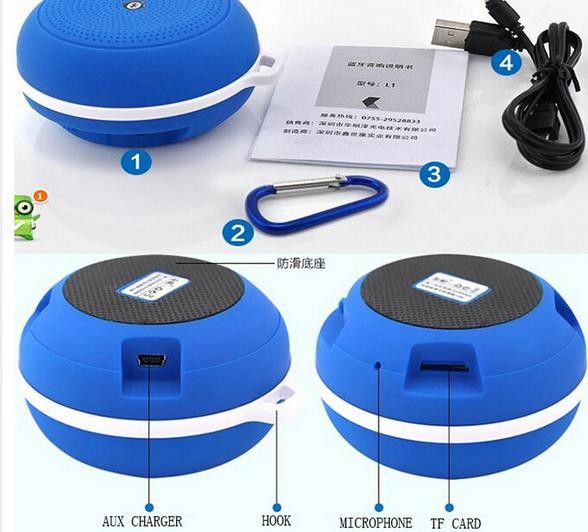 Colorful Mini Wireless Bluetooth Speaker / Y3 Bluetooth Speaker With TF Card Slot