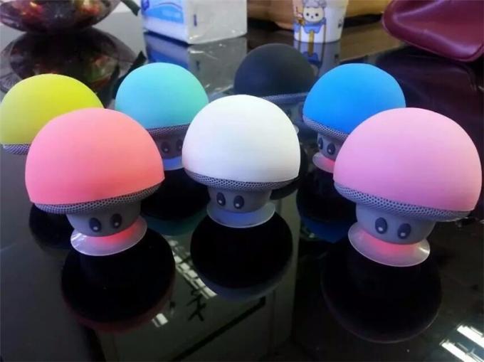 Gift Promotion Mushroom Bluetooth Speaker Hands Free For Playing Music