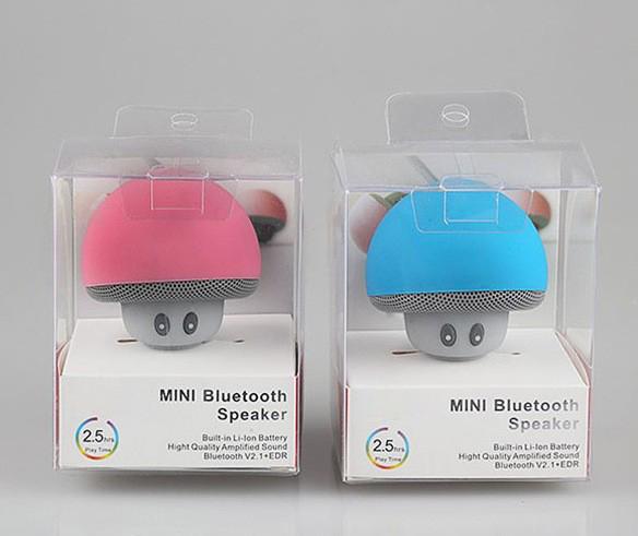 Cyoo Portable Mini Mushroom Bluetooth Speaker / Mushroom Waterproof Speaker
