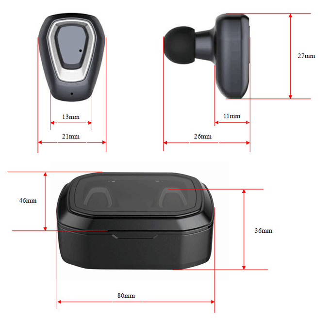 CYA7 TWS Bluetooth Earphone Noise Cancelling True Wireless Bluetooth Earbuds
