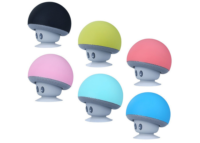 Hands Free Mushroom Wireless Speaker , Mini Bluetooth Mushroom Speaker