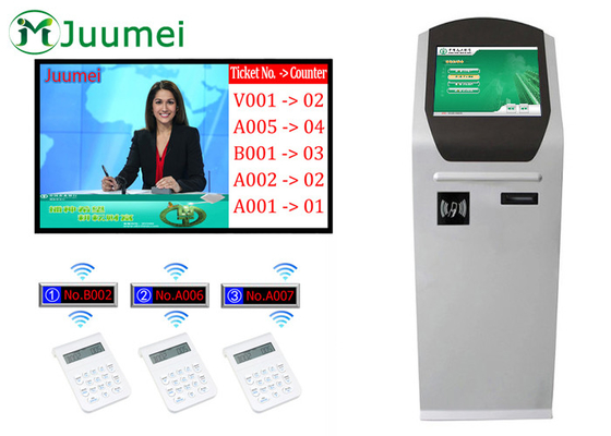 China Bank Queue Management System Queue System Ticket Dispenser Multi Counters supplier