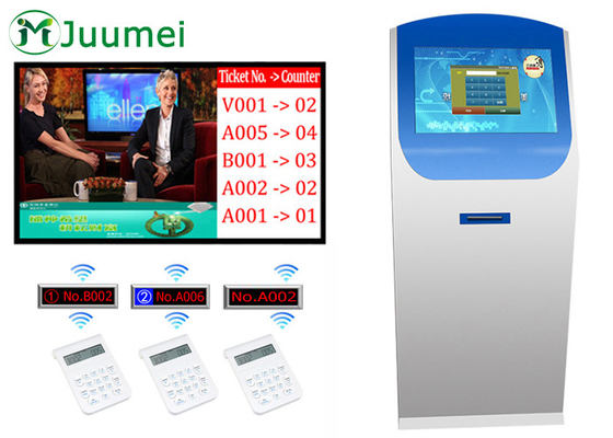 China Touch Screen Ticket Dispenser Machine Automatic Ticket Machine For Bank Hospital supplier