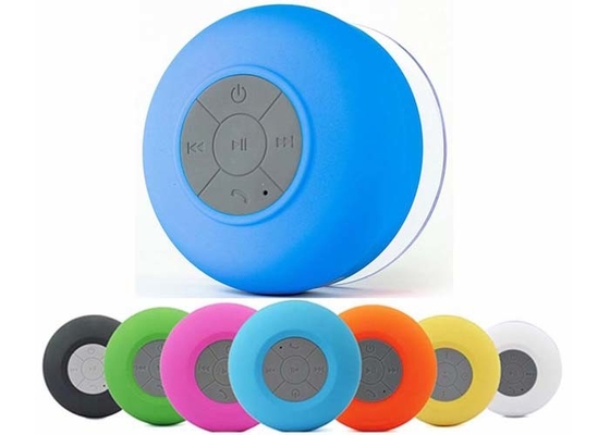 China TPE Light Weight Waterproof Wireless Bluetooth Speakers With 5W Bass Sound supplier