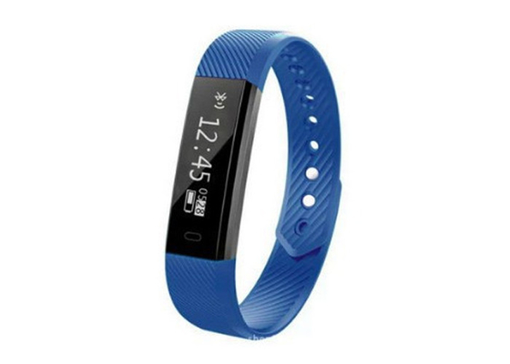 China Waterproof Smart Bluetooth Wristband Step Counter Activity Monitor For Smartphone supplier