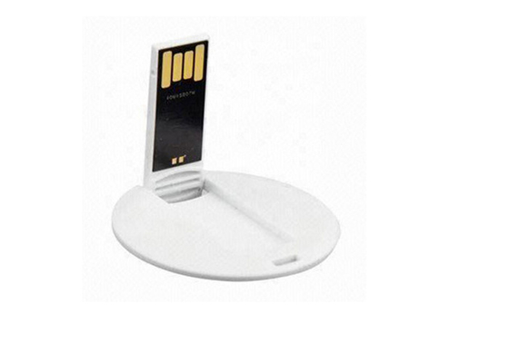 China Round Gift USB Flash Drive Custom 4Gb-64Gb Credit Card USB Flash Drive supplier