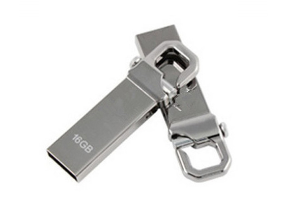 China Popular Gift USB Flash Drive 1Gb-128Gb Silver Color Metal USB Flash Drive supplier
