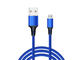 1m Length Braided USB Cable , Micro USB Charging Cable For Mobile Phone supplier